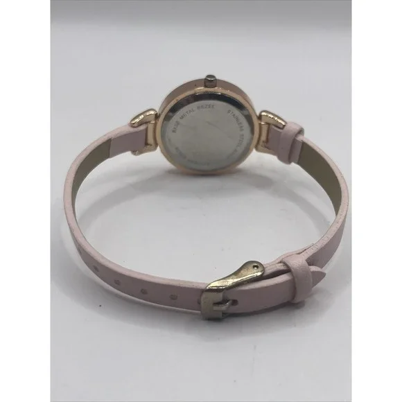 Charming Charlie Rose Gold Tone Quartz‎ Watch Pink Band- New Battery - Picture 5 of 7